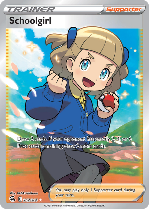 Schoolgirl Rare Ultra (262/264) Fusion Strike