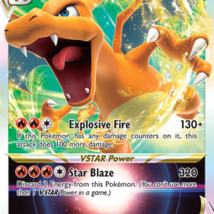 15869019521368-1473c5b2ab7cd14cc08eed1c5624b34b07de8bc0.png Charizard VSTAR Rare Holo VSTAR (018/172) Brilliant Stars