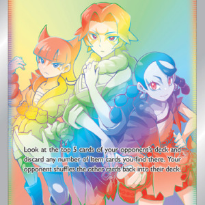 Miss Fortune Sisters Rare Rainbow (209/196) Lost Origin