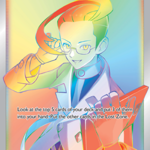 Colress's Experiment Rare Rainbow (205/196) Lost Origin
