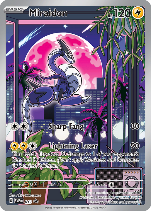 Miraidon Promo (013) Scarlet & Violet Black Star Promos