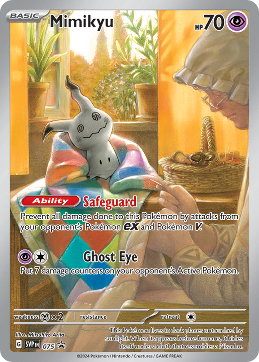 Mimikyu Promo (075) Scarlet & Violet Black Star Promos