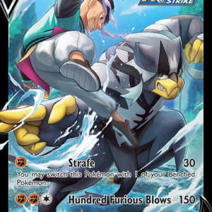 Rapid Strike Urshifu V Rare Holo V (TG20/TG30) Brilliant Stars Trainer Gallery