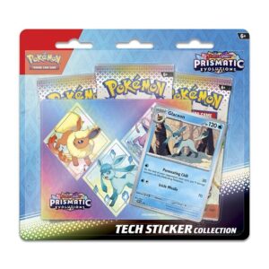 P10405_10-10022-103_01.jpg Pokémon TCG: Scarlet & Violet-Prismatic Evolutions Tech Sticker Collection (Glaceon)