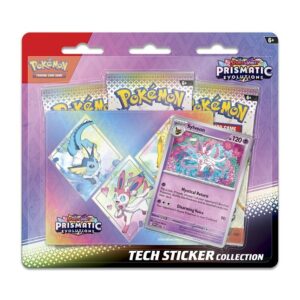 P10405_10-10022-104_01.jpg Pokémon TCG: Scarlet & Violet-Prismatic Evolutions Tech Sticker Collection (Sylveon)