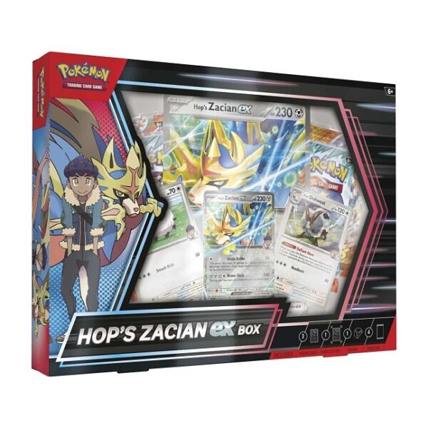 Pokémon TCG: Hop’s Zacian ex Box
