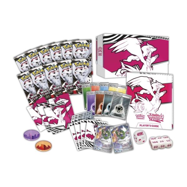 P11000_10-10037-117_02-1.jpg Pokémon TCG: Scarlet & Violet—White Flare Pokémon Center Elite Trainer Box