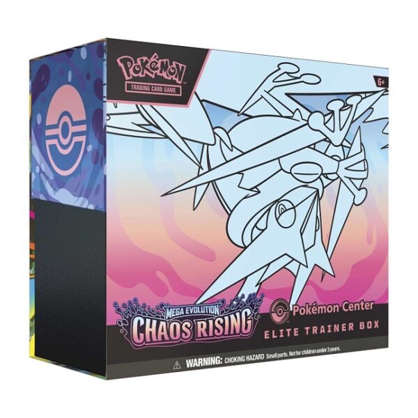P11219_10-10399-112_01.jpg Pokémon TCG: Mega Evolution-Chaos Rising Pokémon Center Elite Trainer Box