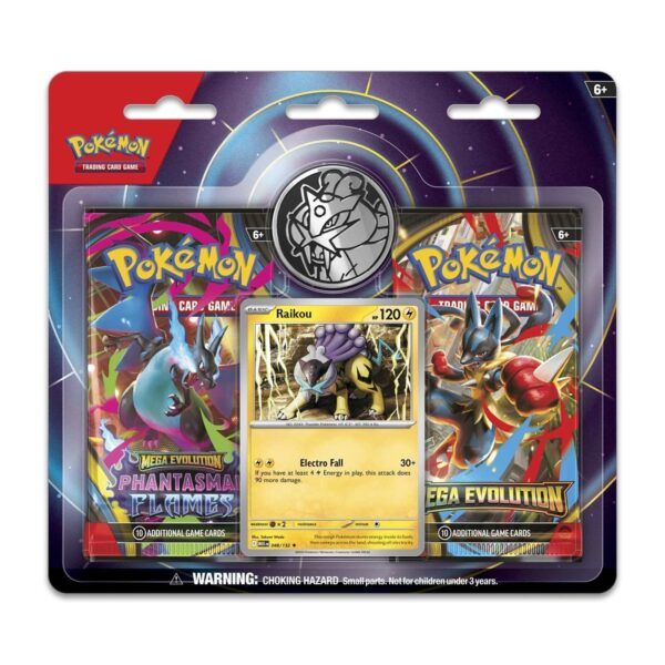 P11421_10-10316-101_01-1.jpg Pokémon TCG: Raikou Card, Coin & 2 Booster Packs