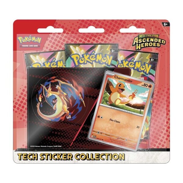 Pokémon TCG: Mega Evolution-Ascended Heroes Tech Sticker Collection (Charmander)
