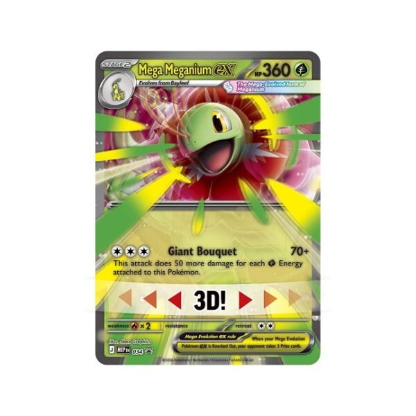 Pokémon TCG: Mega Evolution-Ascended Heroes Mega Meganium ex Box