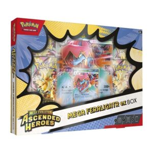 Pokémon TCG: Mega Evolution-Ascended Heroes Mega Feraligatr ex Box