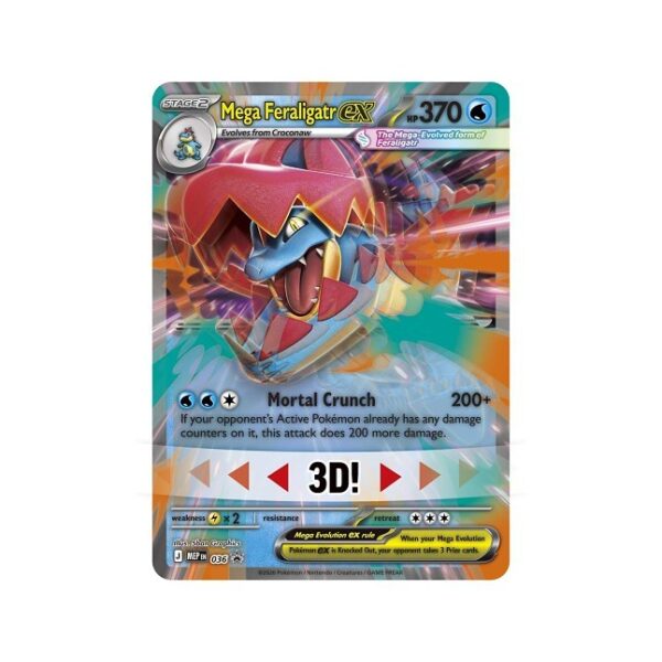 Pokémon TCG: Mega Evolution-Ascended Heroes Mega Feraligatr ex Box