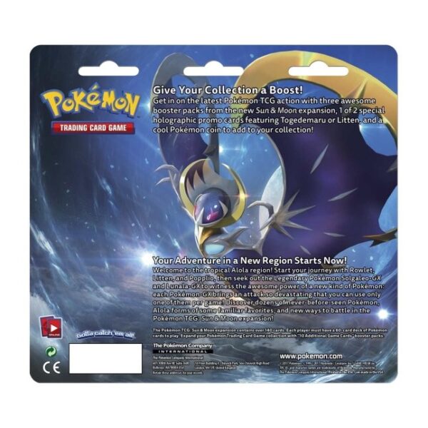 P3187PC_699-16778_02.jpg Pokémon TCG: Sun & Moon 3 Booster Packs, Coin & Litten Promo Card