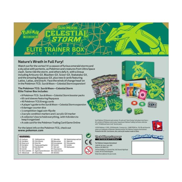 Pokémon TCG: Sun & Moon-Celestial Storm Elite Trainer Box
