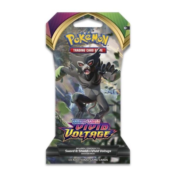 Pokémon TCG: Sword & Shield-Vivid Voltage Sleeved Booster Pack (10 Cards)