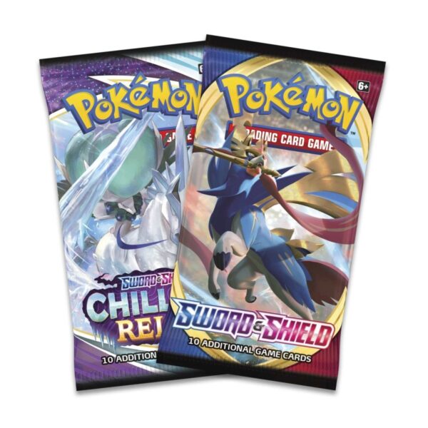 Pokémon TCG: 2 Booster Packs & Eraser