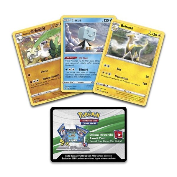 Pokémon TCG: Knock Out Collection (Boltund, Eiscue & Galarian Sirfetch'd)