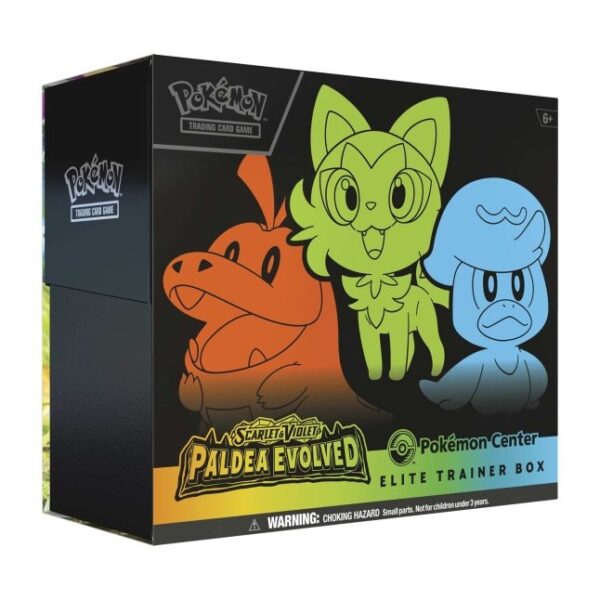 P8978_185-85367_01.jpg Pokémon TCG: Scarlet & Violet-Paldea Evolved Pokémon Center Elite Trainer Box