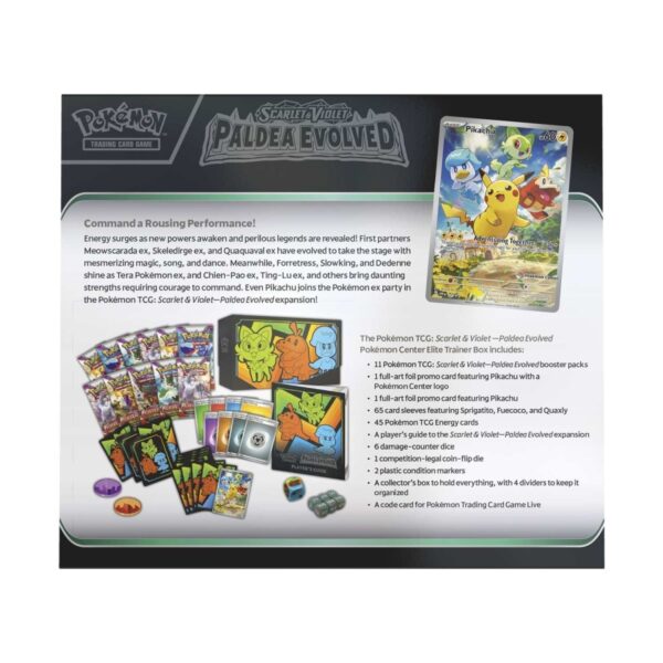 P8978_185-85367_10.jpg Pokémon TCG: Scarlet & Violet-Paldea Evolved Pokémon Center Elite Trainer Box