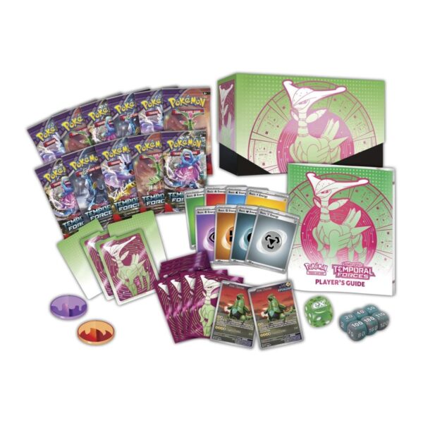 P9504_188-85658_02-1.jpg Pokémon TCG: Scarlet & Violet-Temporal Forces Pokémon Center Elite Trainer Box (Iron Leaves)
