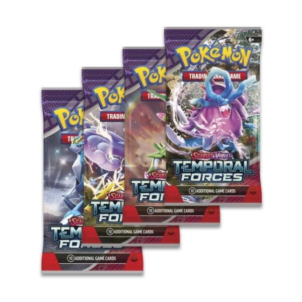 Pokémon TCG: Scarlet & Violet-Temporal Forces Booster Pack (10 Cards)