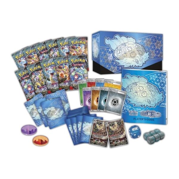 P9507_190-85923_02.jpg Pokémon TCG: Scarlet & Violet-Stellar Crown Pokémon Center Elite Trainer Box