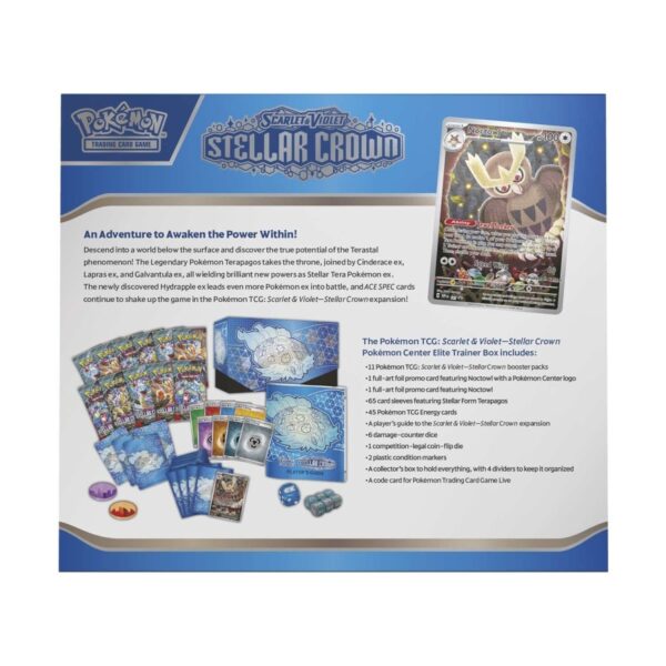 P9507_190-85923_10.jpg Pokémon TCG: Scarlet & Violet-Stellar Crown Pokémon Center Elite Trainer Box