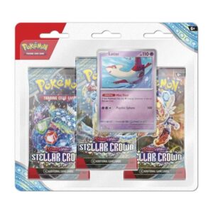 P9507_699-41307_01.jpg Pokémon TCG: Scarlet & Violet-Stellar Crown 3 Booster Packs & Latias Promo Card