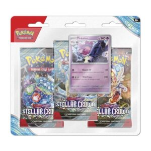 P9507_699-41308_01.jpg Pokémon TCG: Scarlet & Violet-Stellar Crown 3 Booster Packs & Tinkaton Promo Card