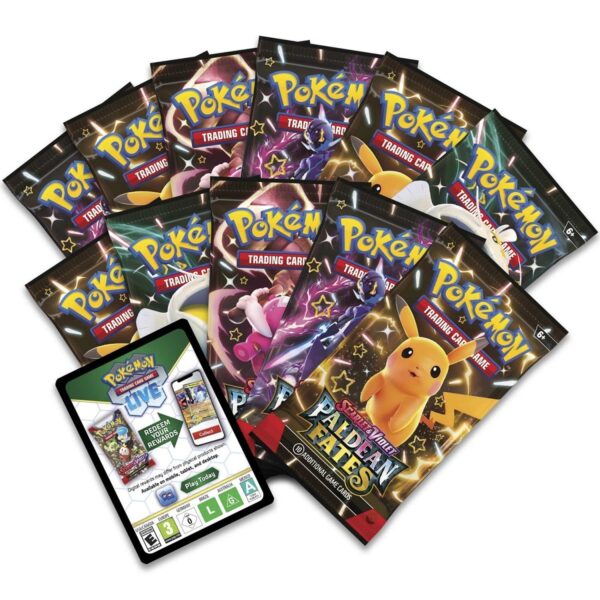P9537_290-85619_03.jpg Pokémon TCG: Scarlet & Violet-Paldean Fates Pokémon Center Elite Trainer Box